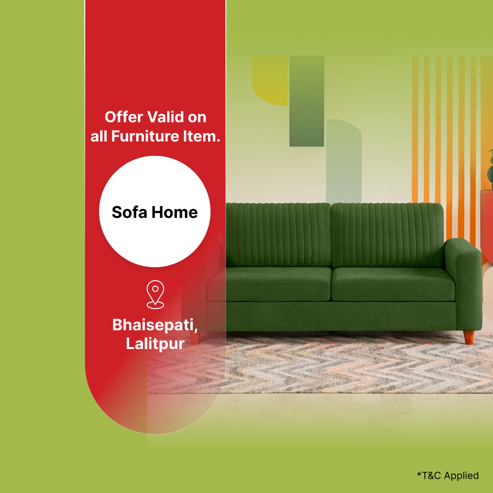 20% off on all furniture items at Sofa Home